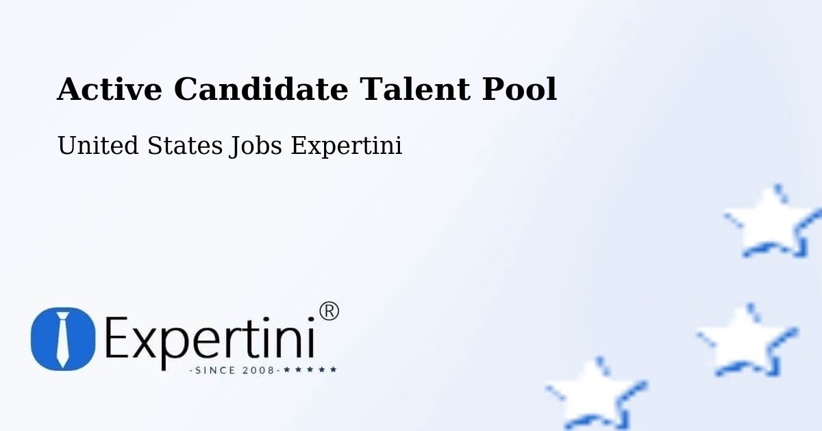 Active Candidate Talent Pool – Dewitt - United States Jobs Expertini