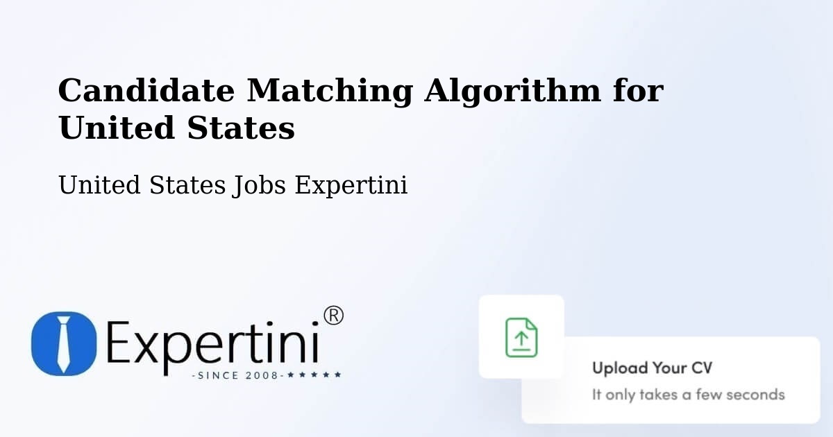 Candidate Matching Algorithm Overview – Dewitt - United States Jobs Expertini