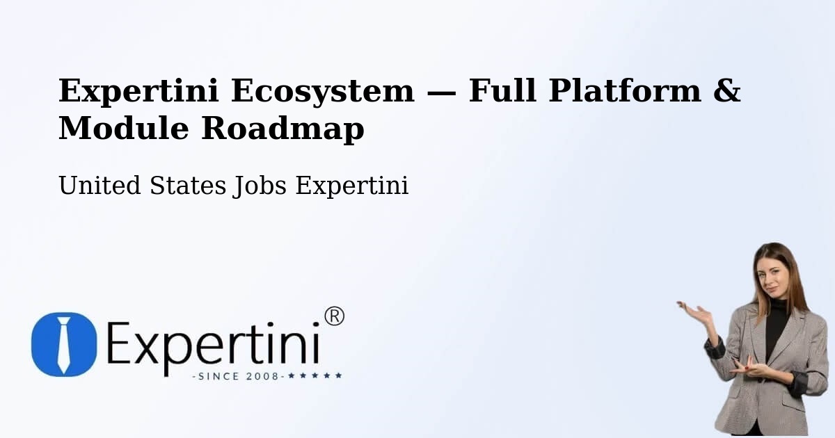 Expertini Ecosystem — Full Platform & Module Roadmap – Dewitt